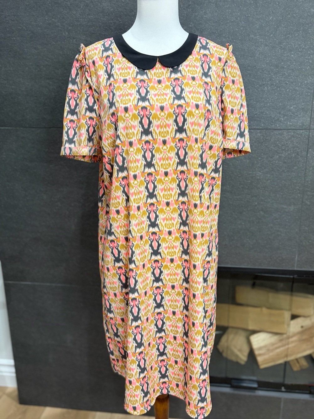 Maison Scotch Marigold Peter Pan Dress Size Large